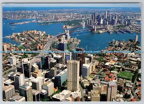 D320412 Antenne Nahaufnahme Sydney. Die Stadt am schönen Hafen. Suzie Thomas.