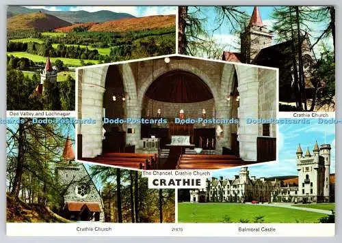 D318797 Crathie. Charles Skilton und Fry. Edinburgh und London. PM. Grantown auf