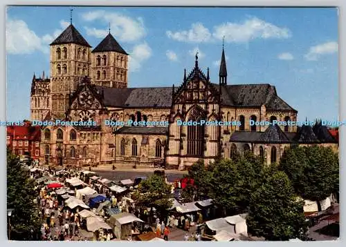 D320415 Münster. i. Westf. St. Paulus Dom. Grusskarten. N. Muddemann. Krüger. 19