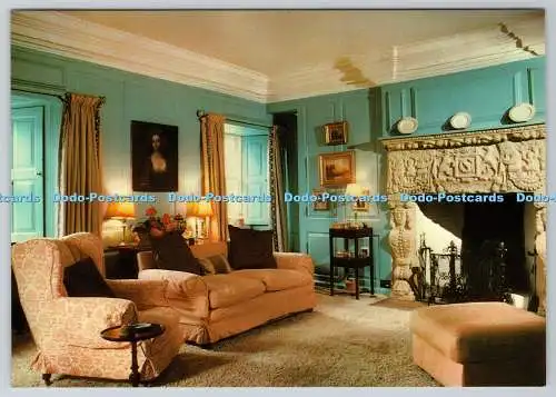 D318799 Schottland. Nairnshire. Schloss Cawdor. Blue Room. Jarrold. Norwich. CKCAW