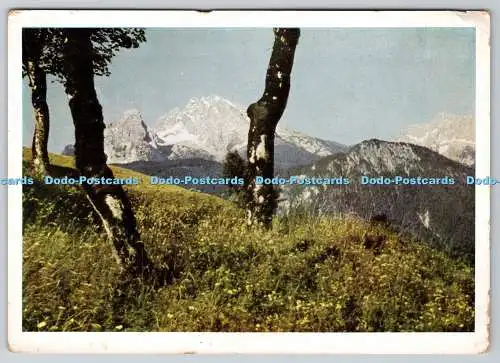 D316021 Morgensonne am Watzmann. Dr. Hans Pfeifer. Rudolf Schneider Verlag. Reic