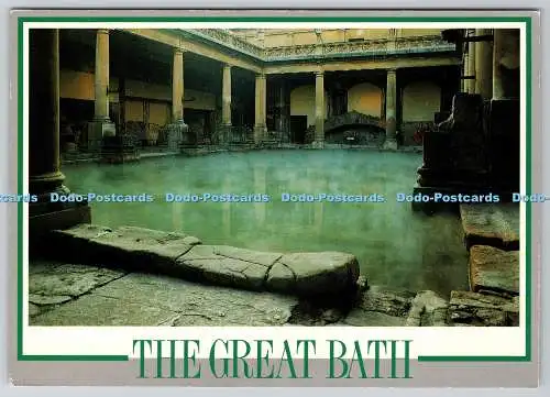 D318844 England. Das große römische Bad. Unichrome von Bath. PM. Pembroke Dock. 199