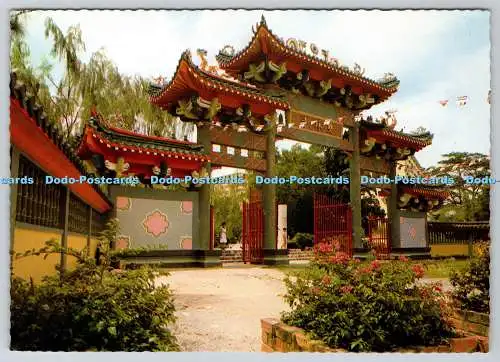D320461 Singapur. Der bunte Eingang zum Siong Lim Tempel. Jalan Toa Payoh.