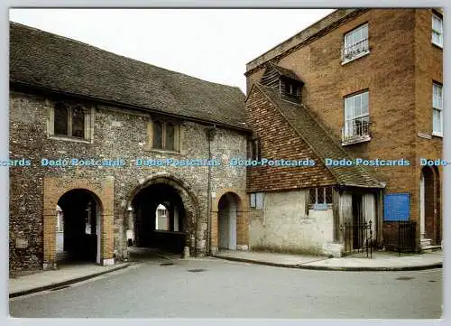 D318852 Winchester. St. Swithun upon Kingstate Church. Richter Postkarte. Hastings