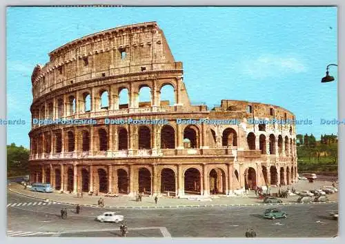 D316068 Roma. Das Kolosseum. Kodak Ektachrome. KA. Tecnograf SpA Palermo. PM Roma