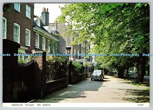 D318878 The Grove. Highgate Village. Judges Limited. Hastings. England. Postkarte