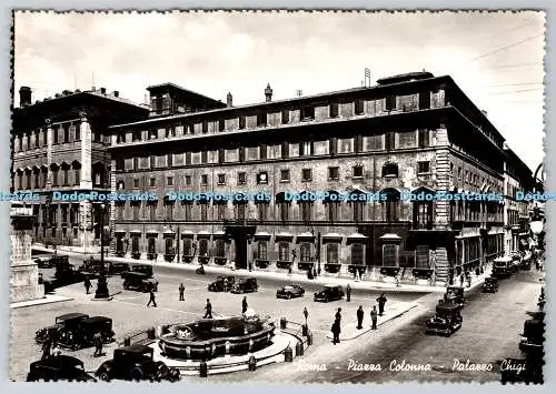 D320510 Roma. Piazza Colonna. Palazzo Chigi. Enrico Verdesi. Fotocelere. RP