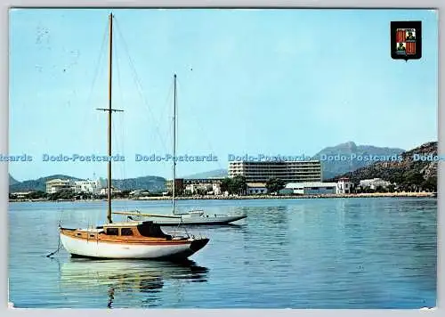 D318892 Mallorca. Puerto Pollensa. Teilansicht. A. Subirats Casanovas. Valencia