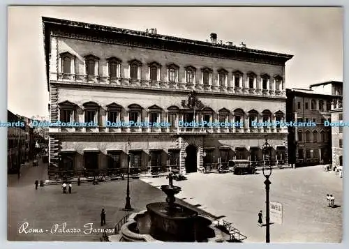 D320511 Roma. Palazzo Farnese. M. M. Omniafoto. RP