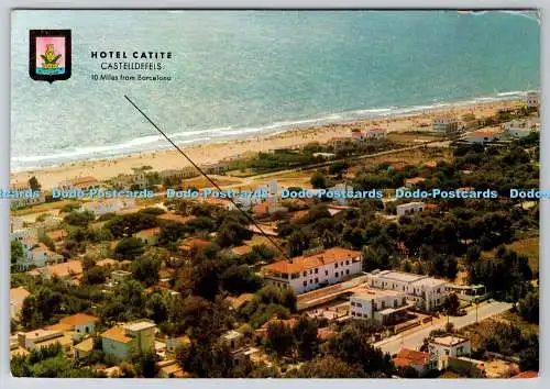 D320515 Castelldefels. Hotel Catite. Teilansicht. Fisa. Comercial Escudo de Oro