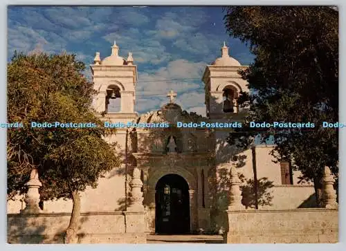 D316091 Die Pfarrkirche von Cayma. Arequipa. Peru. Cuzzi Impresores. Ediciones