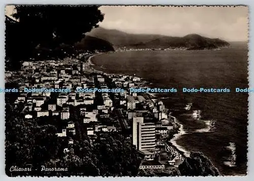 D320581 Chiavari. Panorama. S. A. F. Fotocelere. RP