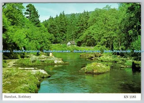 D318976 Rothbury. Burnfoot. Kingsley. Leicester. Chatham. PM. Mid Northumberland