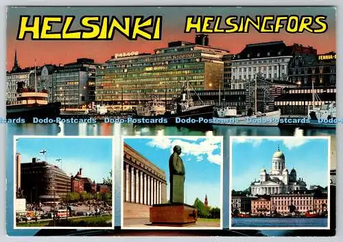 D316184 Helsinki. Finnland. PR Kortti. Multi View