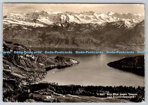 D320621 Rigi. Blick Gegen Vitznau und Engelbergeralpen. Beringer und Pampaluchi