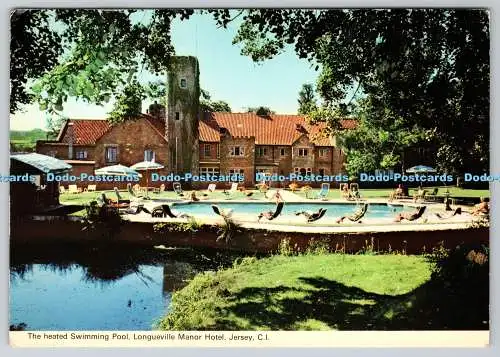 D320624 C.I. Trikot. Longueville Manor Hotel. Der beheizte Pool. Premier
