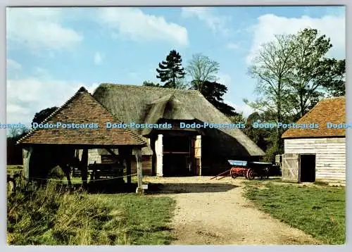 D319004 Hampshire. Hofscheune. Eine Scheune aus dem 18. Jahrhundert von Lee auf Solent. Weald an