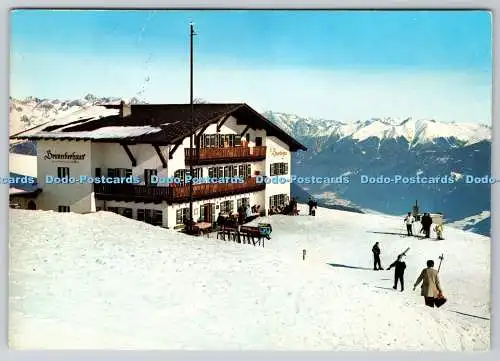 D320631 Kronplatz. Brunecker Haus des Alpenvereins am Kronplatz. Ghedina.