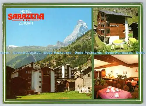 D320632 Zermatt. Hotel Sarazena. Hagen Werbung. Multi View