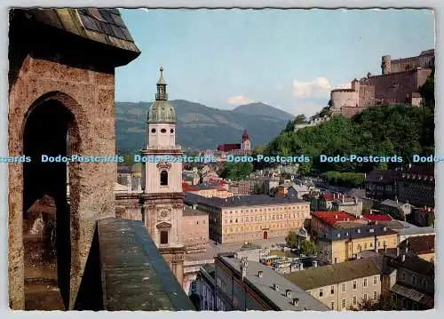 D320633 Die Festspielstadt Salzburg. Blick auf Dom und Festung. Pelz Kunstfreunde