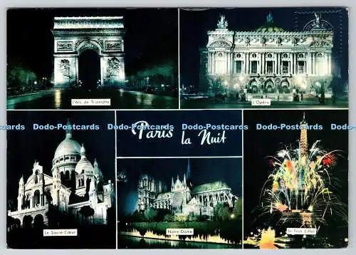 D316202 Paris. Opera. Notre Dame. Eifell. Elnacap. Edition Speciale de la Tour E