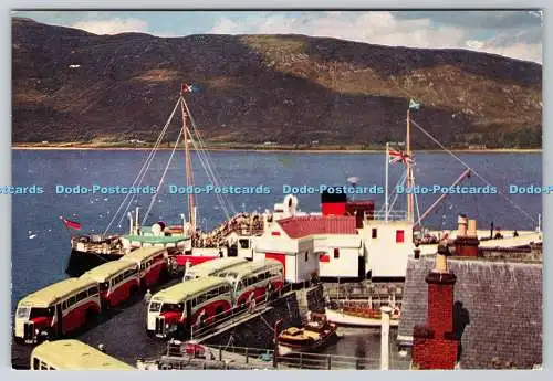 D320634 Fort William Pier und Loch Linnhe. W. S. Thomson