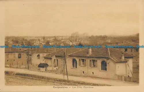 R036782 Carpentras. Les Cites Ouvrieres. Lambert