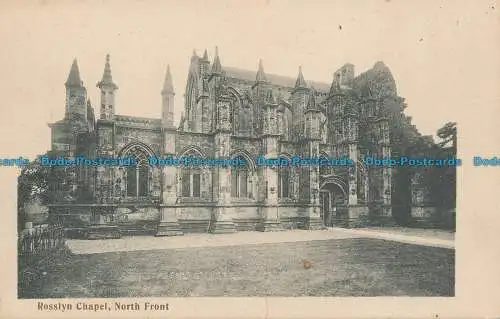 R037043 Rosslyn Chapel. Nordfront