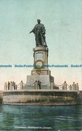 R036795 Denkmal Ferdinand de Lesseps. Ephttimios Freres