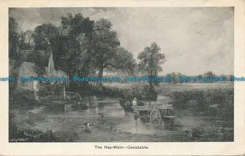 R037048 The Hay Wain. Constable. Gummistiefel