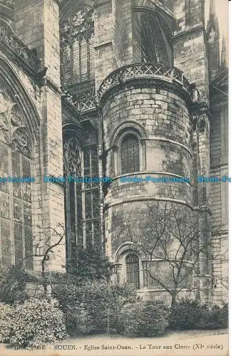 R036816 Rouen. Eglise Saint Ouen. La Tour aux Clercs