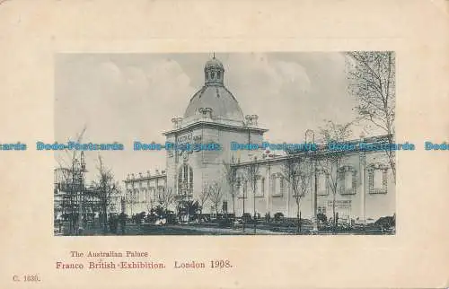 R037066 The Australian Palace. Franco British Exhibition. London 1908