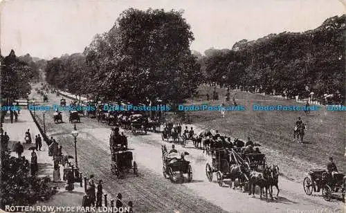 R667238 London. Hyde Park. Faule Reihe. F. F. und Co. G. D. und D