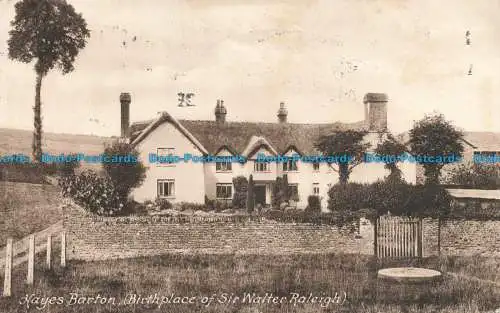 R664338 Hayes Barton. Geburtsort von Sir Walter Raleigh. F. Frith. Nr. 26254