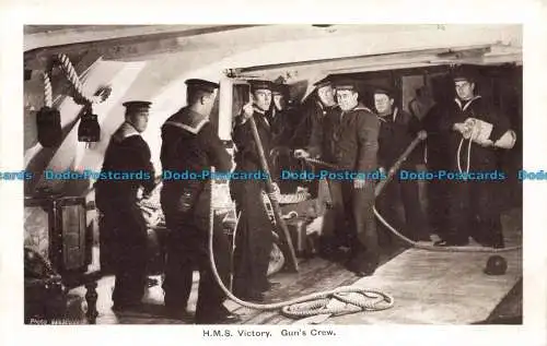 R666453 H.M.S. Victory. Gun Crew. Sturm und Polden
