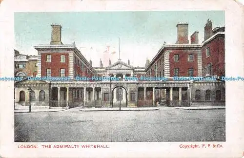 R496428 London The Admiralty Whitehall F F