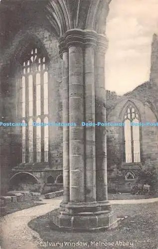R498178 Kalvarienbergfenster Melrose Abbey F B H