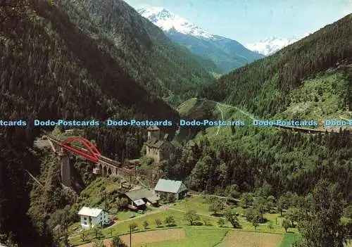 D231182 Trisannabrücke Tirol Risch Lau