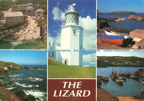 D231680 The Lizard Church Cove and Lizard Point John Hinde Ltd Multi View 2006