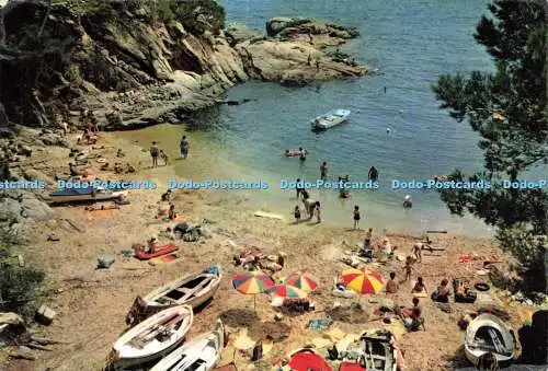 D228701 Costa Brava Playa de ro Cala Sa Cova A Campana y J Puig Ferran Serie II