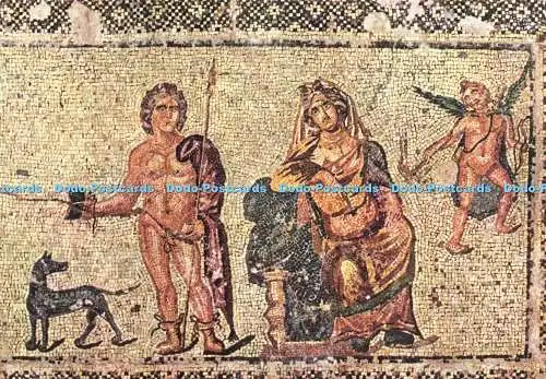D228759 Hippolyt und Phaidra Mosaik aus dem Hause Dionysos bei Paphos 3.