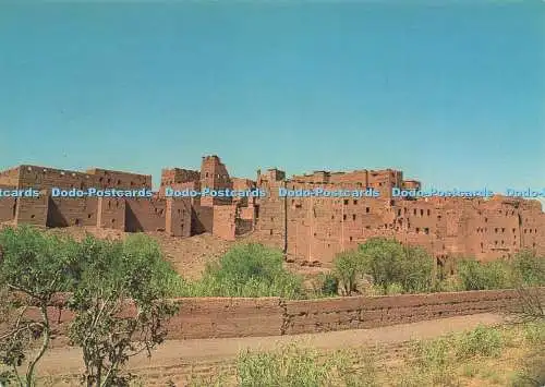 D235700 Ouarzazate Kasbah Farbe Marrakesch