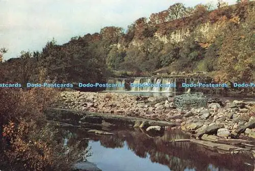 D235820 Swaledale Yorkshire Wainwath Falls J Arthur Dixon Kenneth Scowen
