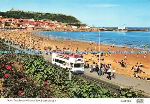 D235970 Scarborough Open Top Bus und South Bay E T W Dennis