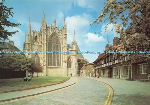 D236011 York East Front of the Minster and St William College J Arthur Dixon