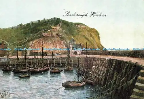 D236018 Scarborough Hafen Bilder Kevin Platt D G Thomas Surf Gravur