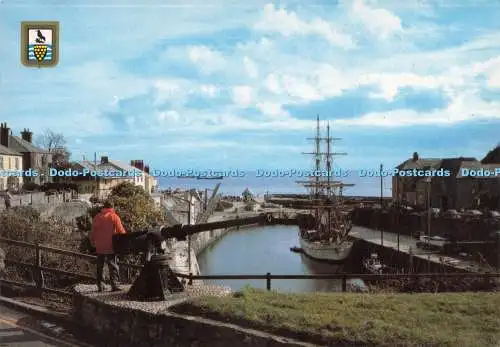 D232483 Cornwall St Austell Bay Charlestown Harbour Fisa I G