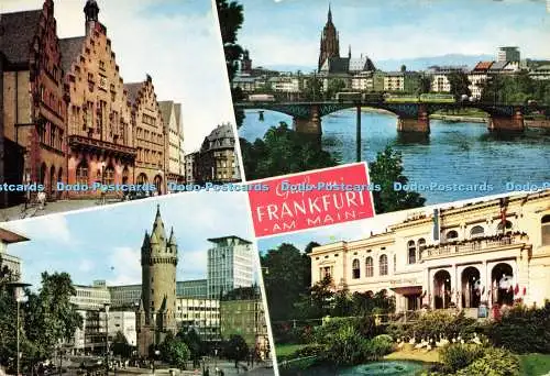 D236096 Gruss aus Frankfurt Am Main Horst Ziethen Farb Foto Multi View