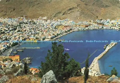 D236138 Calymnos Island Blick auf den Hafen Ger S Loucatos K Davaki