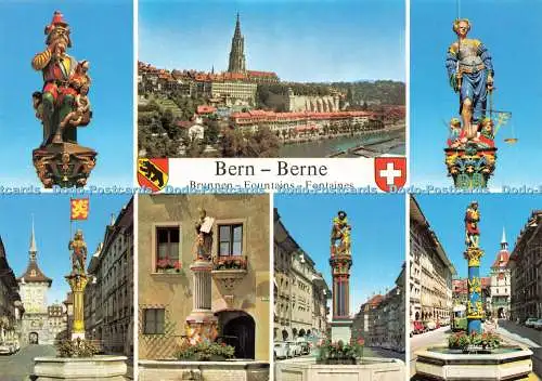 D232569 Bernbrunnen Ogerbrunnen Gerechtigkeitsbrunnen Kiosk AG Photoglob AG